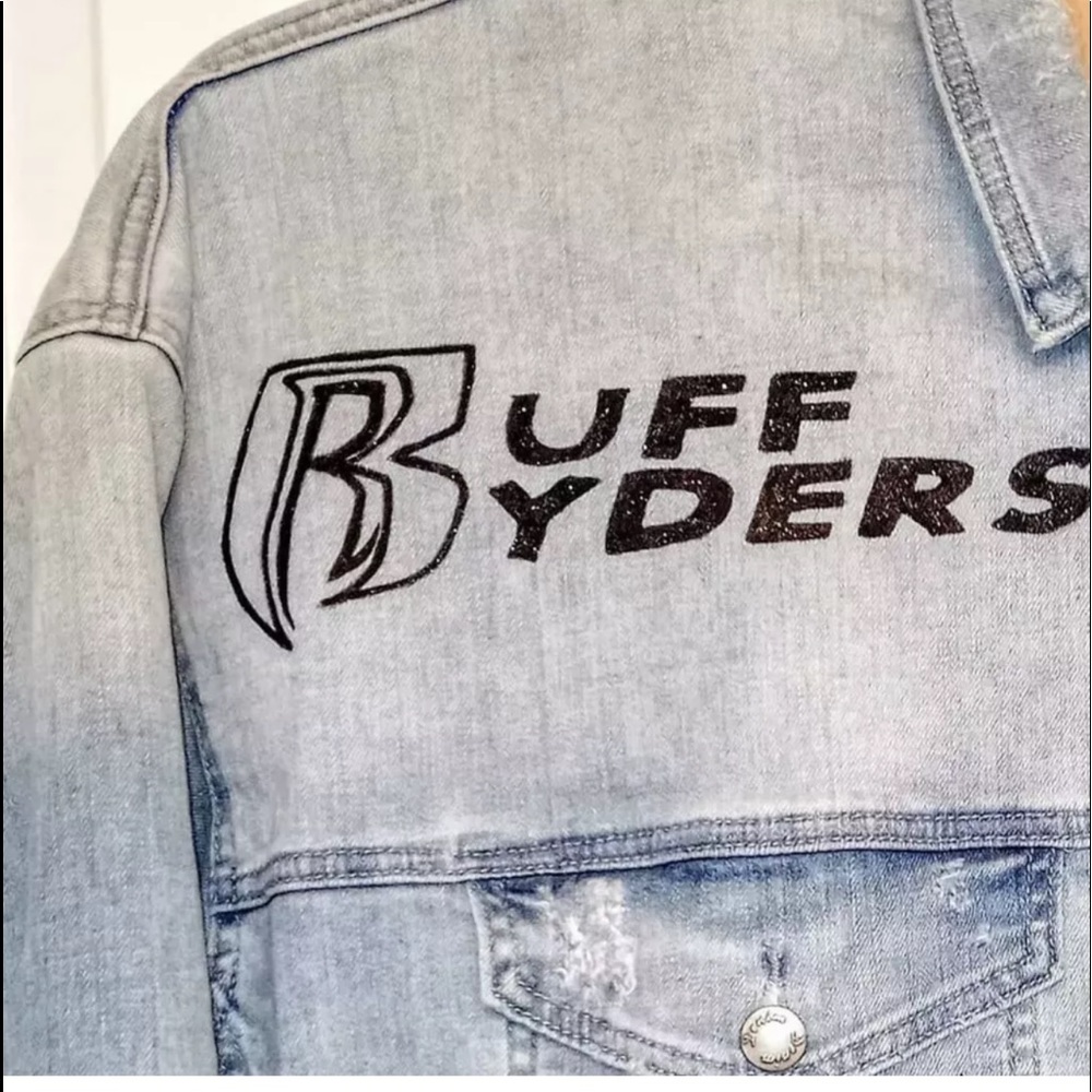 Custom Painted "DMX Ruff Riders" Jean Jacket